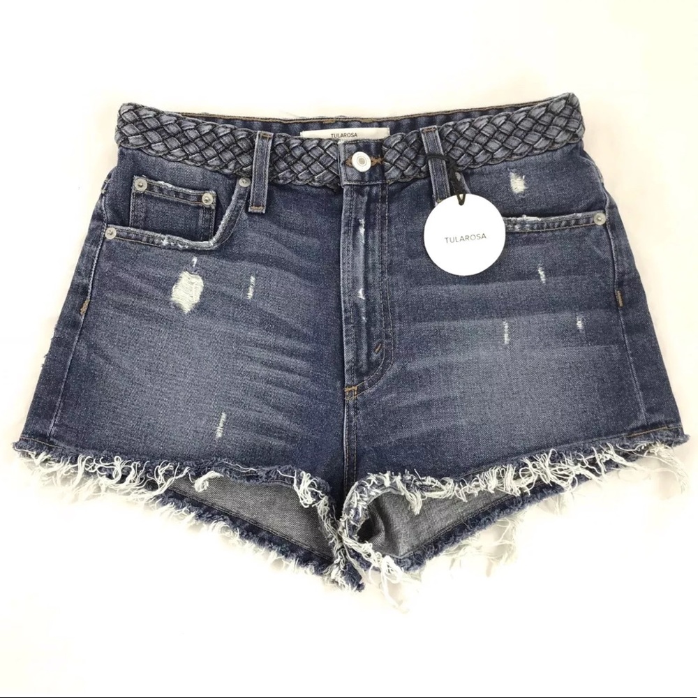 NEW Tularosa Destroyed Cut Off Denim Short